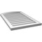 Ekena Millwork Arch Top Surface Mount PVC Gable Vent: Functional, w/ 2"W x 1-1/2"P Brickmould Frame, 20"W x 32"H GVPAR20X3202SF - alternate 3
